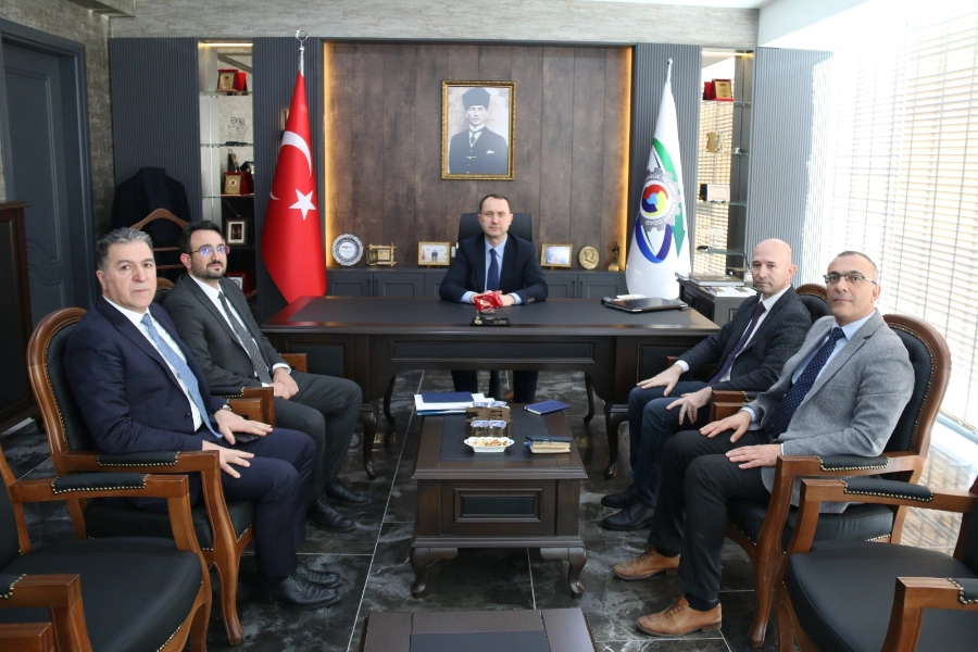 BAKKA GENEL SEKRETERİ VE TEMSİLCİLERİNDEN KARABÜK TİCARET VE SANAYİ ODASINA ZİYARET